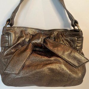 Kooba Silver Leather Handbag